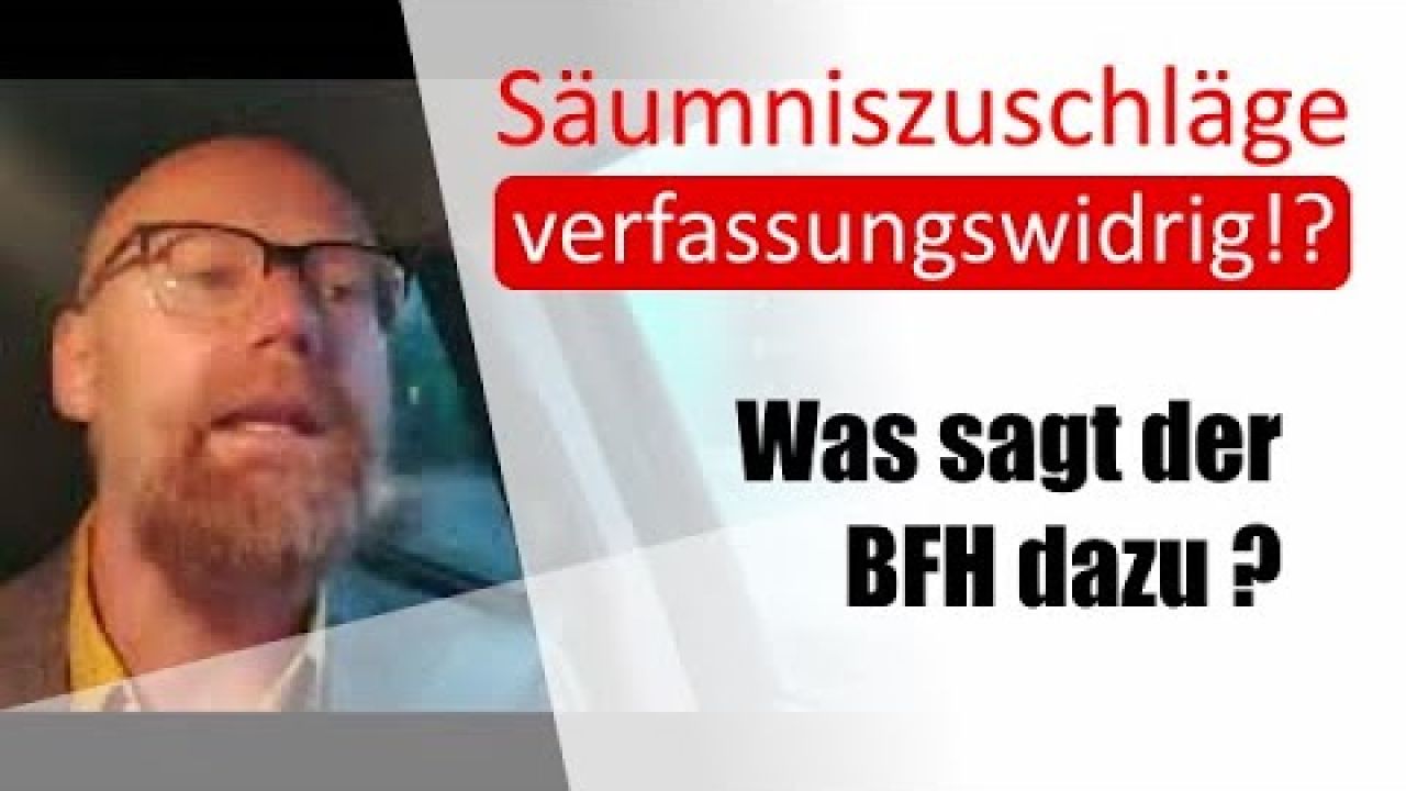 Säumniszuschläge verfassungswidrig Säumniszuschläge verfassungswidrig