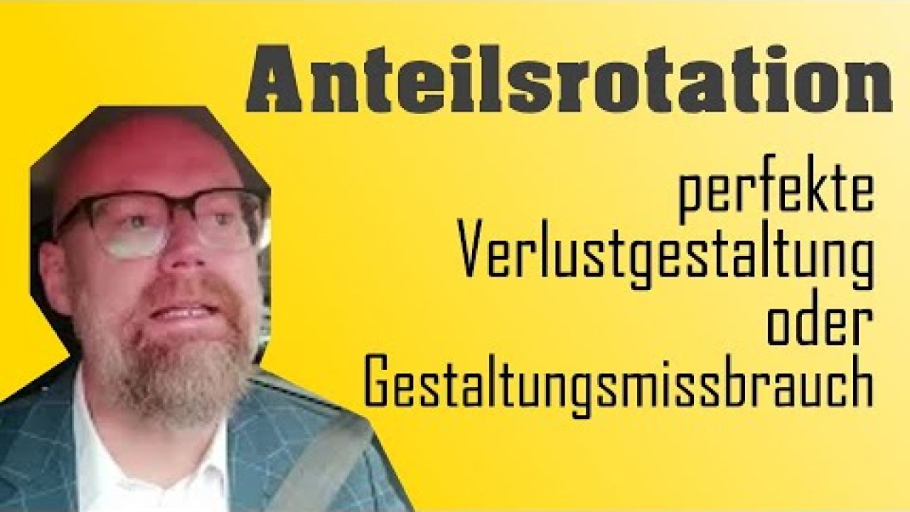 Anteilsrotation - Bewertung beachten Anteilsrotation - Bewertung beachten