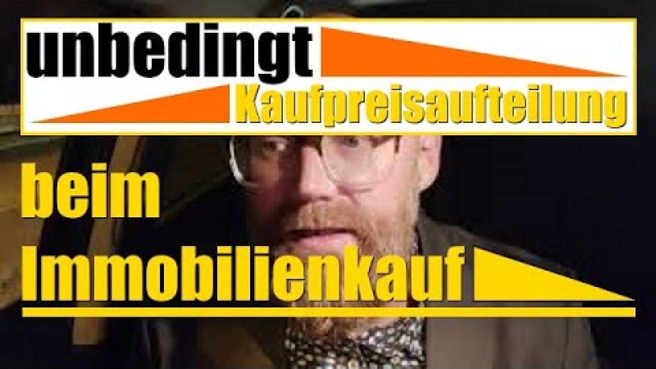 Kaufpreisaufteilung bei Grundstückskaufverträgen Kaufpreisaufteilung bei Grundstückskaufverträgen