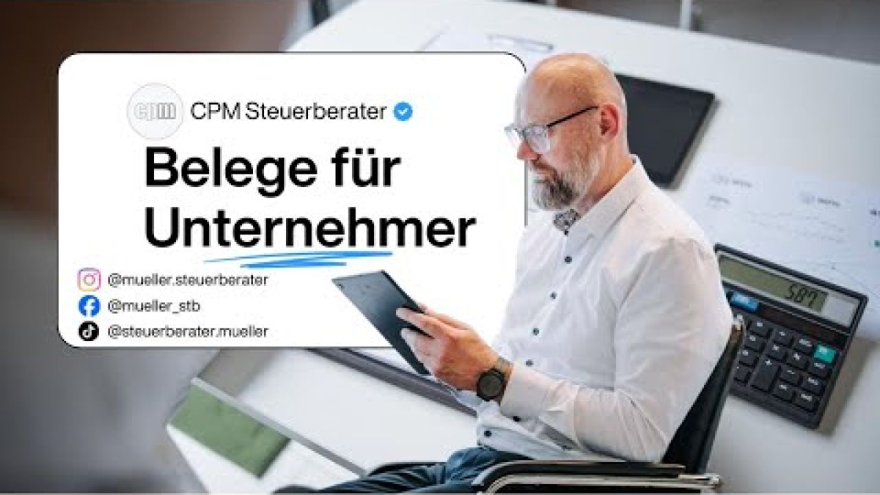 Jeder Beleg ist bares Geld wert! Wie ein fehlender Beleg zur Falle für Ihr Unternehmen werden kann. Jeder Beleg ist bares Geld wert! Wie ein fehlender Beleg zur Falle für Ihr Unternehmen werden kann.
