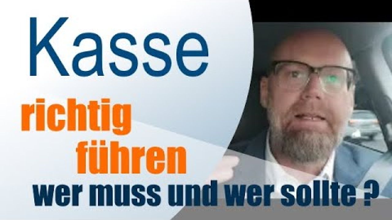 Wer muss eigentlich eine Kasse führen? Wer muss eigentlich eine Kasse führen?