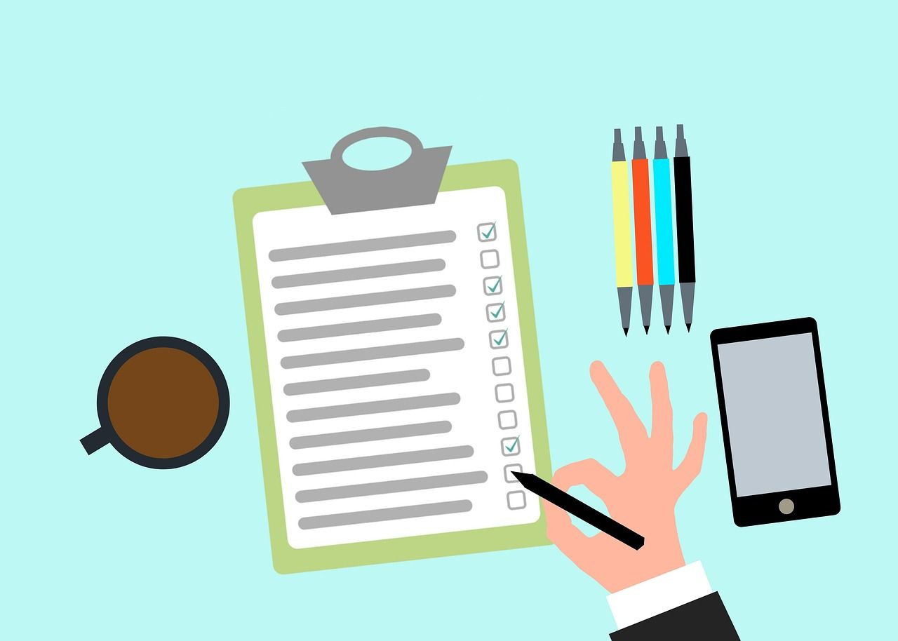 Checkliste Spende
