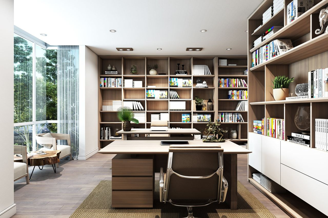 häusliches Arbeitszimmer 