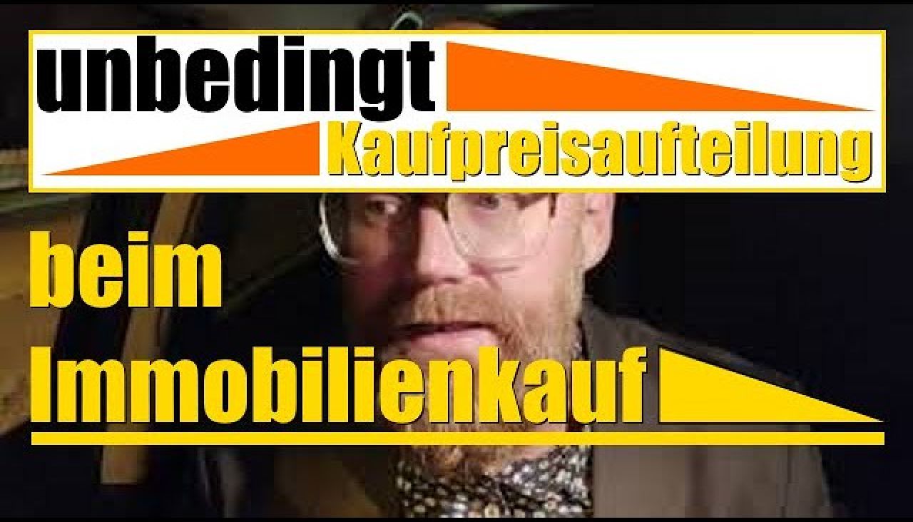 Kaufpreisaufteilung bei Grundstückskaufverträgen
