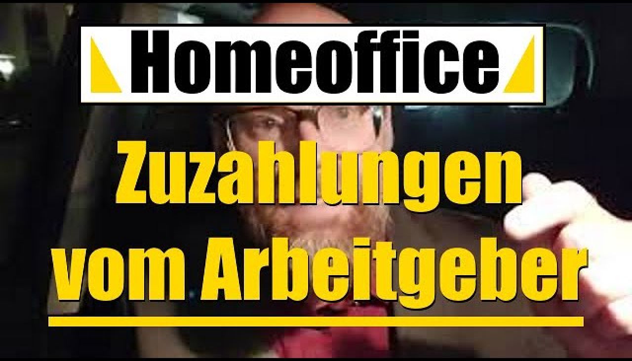 Zahlungen des Arbeitgebers für ein Homeoffice