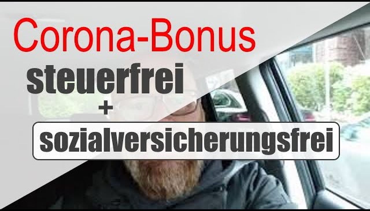 steuerfreier Coronabonus für alle Arbeitnehmer auch sozialversicherungsfrei
