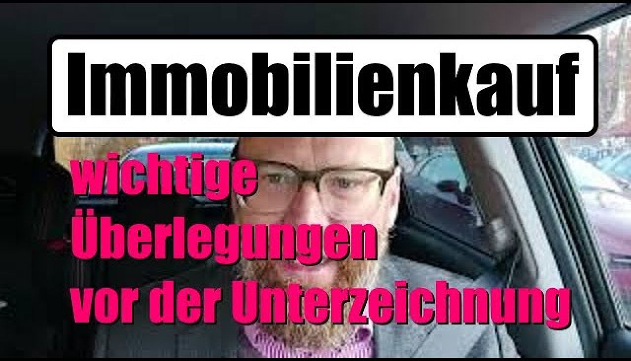 Immobilienkauf - Fehler vermeiden