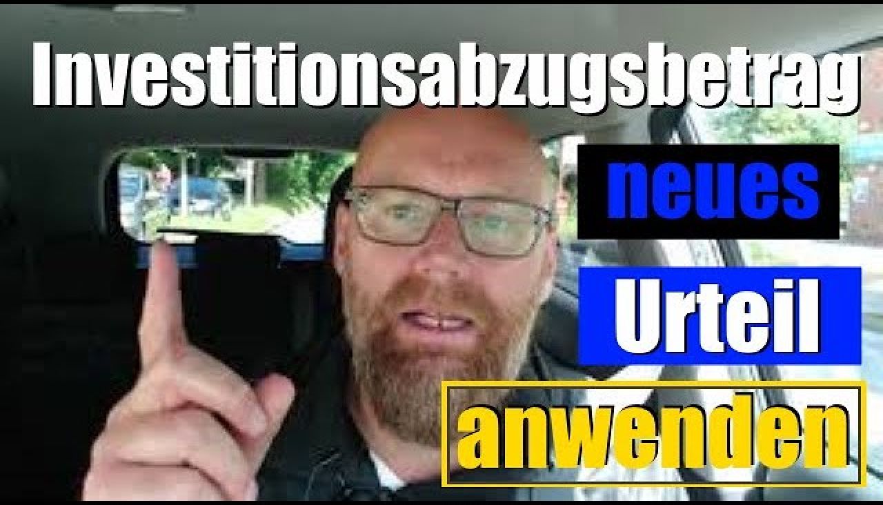 Investitionsabzugsbetrag nach 7g EStG